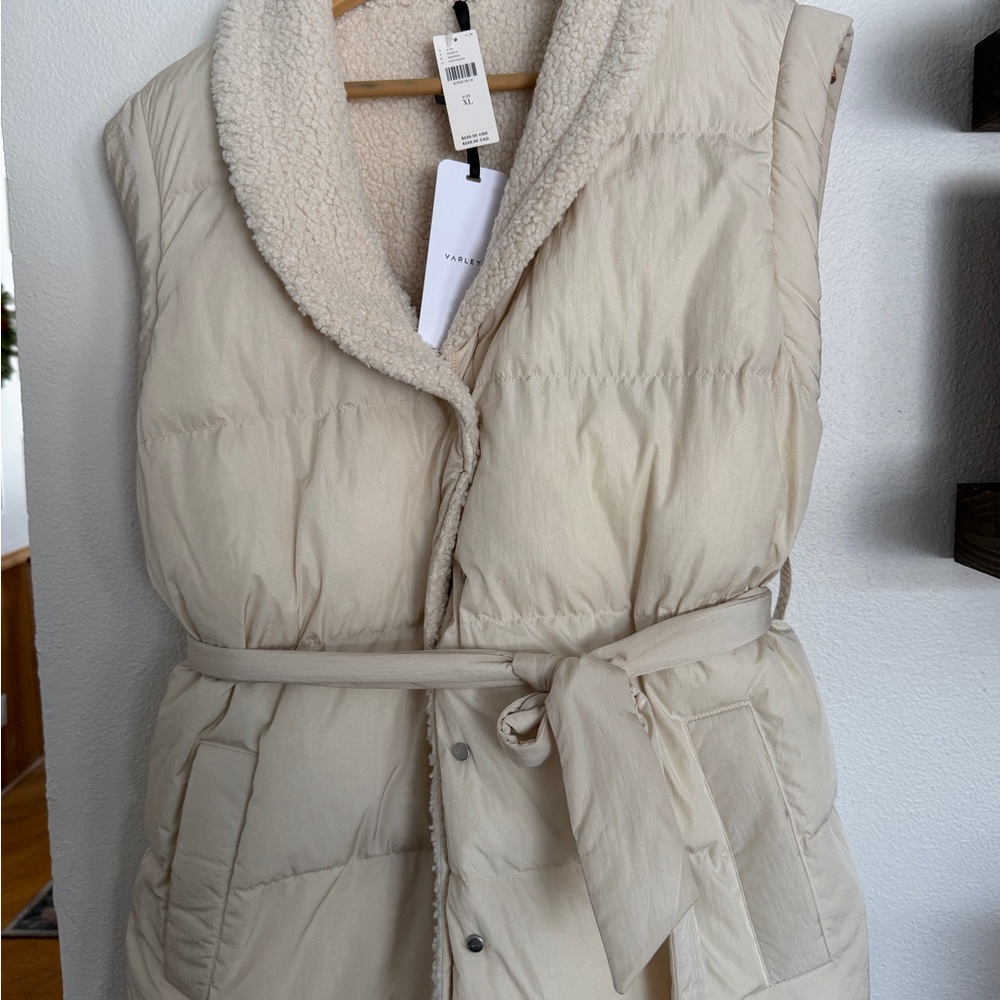 NWT Varley Reversible Gilet Wrap Vest - XL